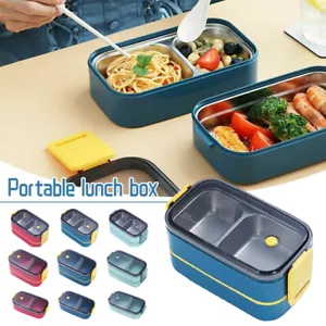 Leak-Proof Food Fruit Storage Boxes Lunch Box Food Container Kids School Travel - Picture 1 of 24