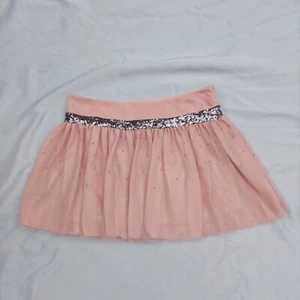 Princess Vera Wang Pink Skater Skirt Sequin Trim Net Overlay Sz 5 NWT - Picture 1 of 5
