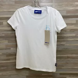 GAS Jeans Hanika T-Shirt "We Are" Größe S weiß Kurzarm - Bild 1 von 8