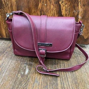 Damsel In Defense Concealed Carry Purse Cranberry Janie’s Gotta Crossbody Bag - Picture 1 of 16