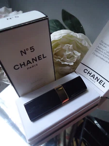 Luxury CHANEL Gift Wrap No5 PARFUM Purse Spray Vintage 1990s Sealed Box Oakmoss - Picture 1 of 9