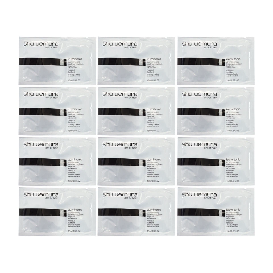 Shu Uemura Izumi Tonic Strengthening Treatment System 0.5oz/15ml SAMPLE X 12 - Image 1 of 1