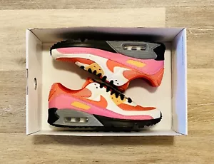 Nike ID Air Max 90 'Nike By You' Orange Sail Pink Black CT3622-991 Women's 6.5 - Picture 1 of 12