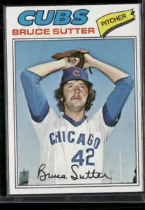 1977 Topps #144 / HOF Bruce Sutter ROOKIE - Picture 1 of 2