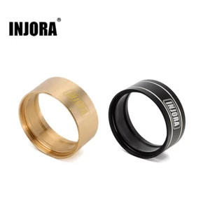 INJORA Messing Interner Beadlock Ring für 1.9 Felge SCX10 II VS4-10 TRX4,2PCS - Picture 1 of 21