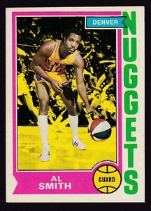 1974/75 TOPPS AL SMITH CARD NO:239 NEAR MINT- MINT CONDITION
