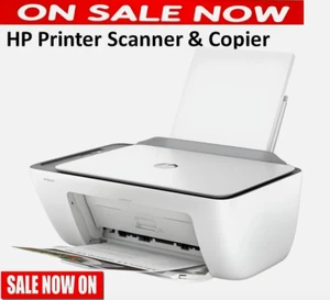 HP WIFI Printer All-in-One Wireless Colour Scanner Print Scan Copy Wi-Fi w/ Ink - Picture 1 of 3