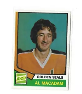 1974-75 O-Pee-Chee #301 Al MacAdam RC VG - Picture 1 of 2