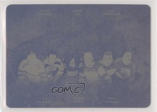 2017-18 Leaf ITG Used Printing Plate Black 1/1 Dit Clapper Frank Brimsek HOF 0h1