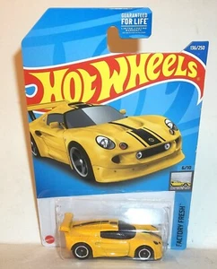 2022 HOT WHEELS 1:64 HW FACTORY FRESH 6/10 YELLOW LOTUS SPORT ELISE - Picture 1 of 6