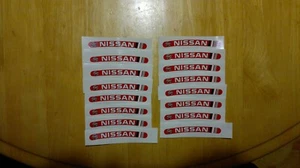 Nissan Logo Felgenaufkleber Streifen 16 Stück - Bild 1 von 2
