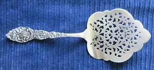 Passaic Unger Brothers Cucumber Server Gold Wash 6 3/4" OLD! Mint! RARE! - Picture 1 of 6