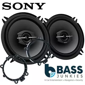 VW Volkswagen Crafter 2006-16 460 Watts 3 Way SONY Front Door Van Speaker Kit - Picture 1 of 6