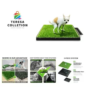 Dog Toilet Indoor Puppy Training Pad, Removable Dog Potty for Easier Clean Up... - Picture 1 of 7