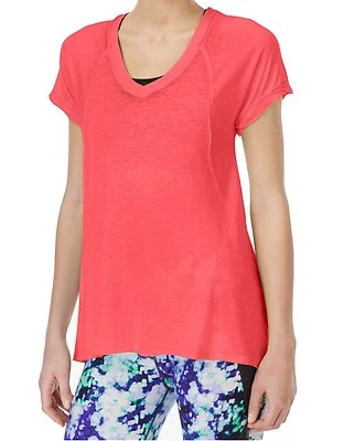 Nueva Camiseta Calvin Klein Performance Relajada Lavado Helado Burn-Out Yoga PF6T3860 $39 Foto 1 de 4