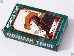 TAROT ACUARIO BARAJA DAVID PALLADINI CARTAS ITALIANAS SISTEMAS DE JUEGOS DE EE. UU. 1993 - Imagen 1 de 1