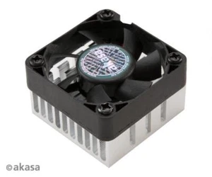 Akasa Chipsatz Kühler aktiv, schwarz, Lüfter System Cooler, Chip - Bild 1 von 2