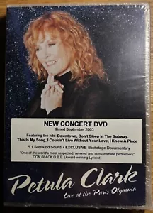 Petula Clark - Live at the Paris Olympia DVD NEW, STILL SEALED - Foto 1 di 2