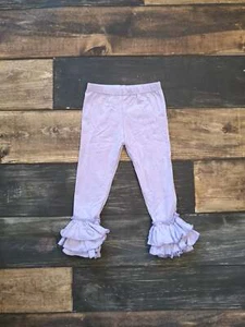 Lavender Triple Ruffle Leggings - Picture 1 of 1
