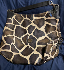 Monkey Flower Giraffe Handbags Purses Totes Leather Shoulder Bags Top Satchel Rivet Womens 