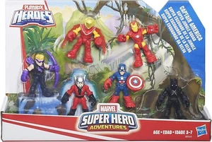 PlaySkool Heroes Captain America Super Jungle Squad Marvel, Hasbro. - Picture 1 of 2
