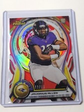 2015 Topps Finest Atomic Die-Cuts Red Refractor /99 Javorius Allen Rookie RC