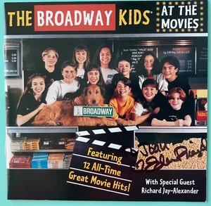 Signed / Inscribed CD Eden Riegel The Broadway Kids At The Movies Autographed - Picture 1 of 2