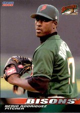 2002 Buffalo Bisons Choice #21 Nerio Rodriguez Dominican Republic Baseball Card