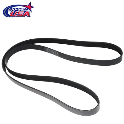 Nova correia de transmissão Serpentine compatível com 2004-2006 Toyota Camry Solara 2.4L DOHC - Imagem 1 de 4