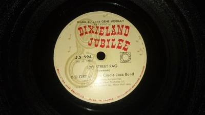 KID ORY SAVOY BLUES 12TH STREET RAG JAZZ SELECTION FRANCE JS 594 78RPM - Image 1 of 2