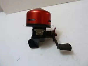 GARCIA ABU-MATIC 170 VINTAGE SPIN CAST REEL MADE IN SWEDEN RED - Picture 1 of 6