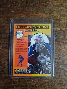 1997-98 UD COLLECTOR'S CHOICE CHECKLIST #316 PATRICK ROY COLORADO AVALANCHE - Picture 1 of 2
