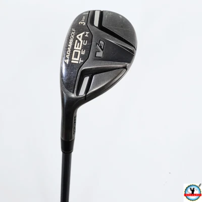 Left-Handed Adams IDEA Tech V3 Hybrid 3-Iron Bassara 55 Senior-Flex Graphite 41" - Image 1 of 4