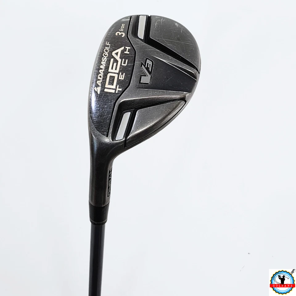 Left-Handed Adams IDEA Tech V3 Hybrid 3-Iron Bassara 55 Senior-Flex Graphite 41" - Image 1 of 4