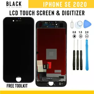 For iPhone SE 2020 LCD Display Digitizer Touch Screen Replacement Assembly Black - Picture 1 of 1