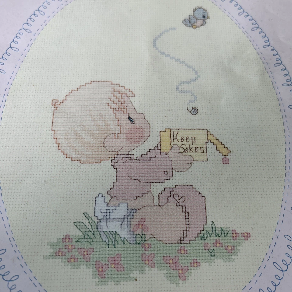 Precious Moments Cross Stitch Book - PM29 Baby Vol 2 Gloria & Pat - Image 1 of 4