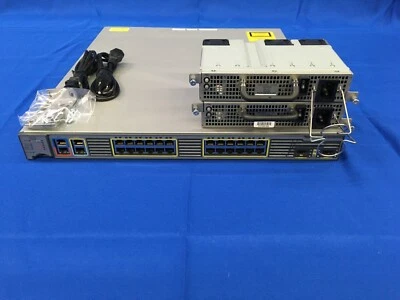 Cisco ME-3600X-24TS-M 24-Port Gigabit Ethernet Access Switch with PSU & Brackets - Image 1 of 4