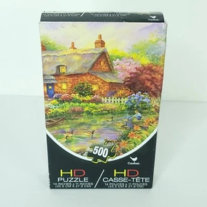 Cottage Cottagecore 500 Piece HD Jigsaw Puzzle by Cardinal New Sealed #68877 - Picture 1 of 5