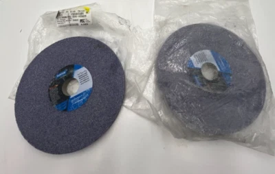 QTY 2 Norton Surface Grinding Wheel Aluminum Oxide 8" x3/4" x 1-1/4" 66253044161 - Image 1 of 4