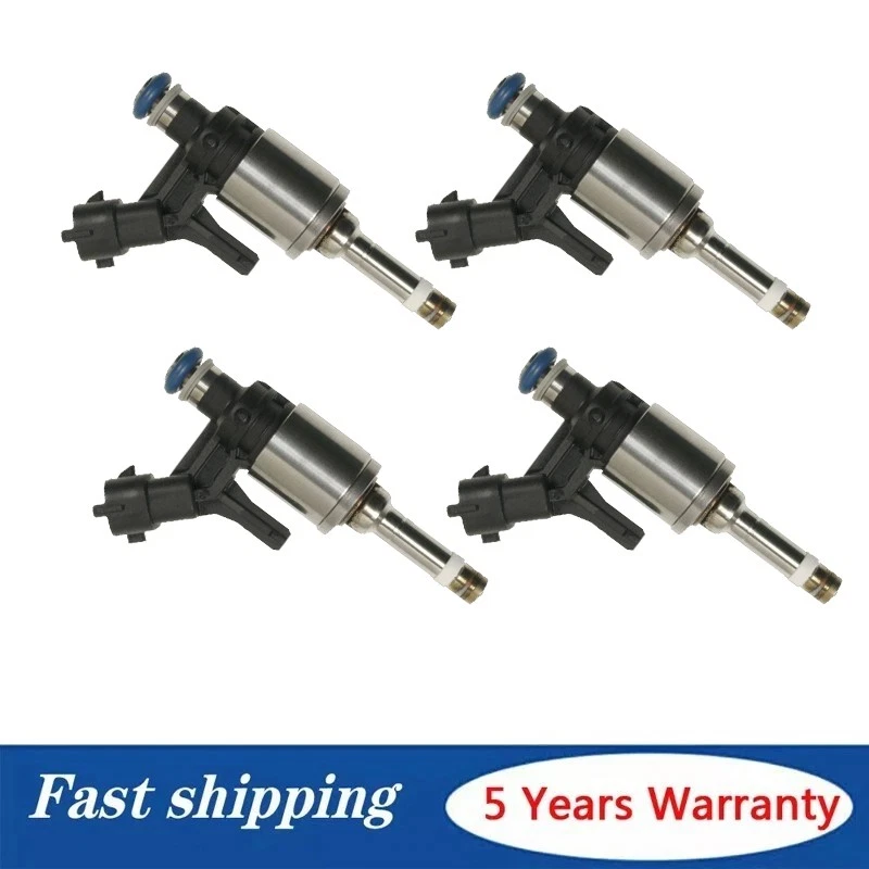 Inyector de combustible 4 piezas para Mini COOPER 1.6L L4 2007-2009 PEUGEOT 207 1.6L 2008-2014 Foto 1 de 4