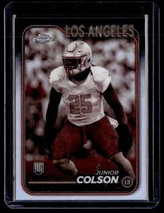 2024 Topps cromo #291 Junior Colson refractor negativo - Imagen 1 de 2