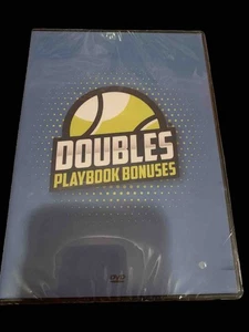Doubles Playbook Bonuses: Doubles At Any Age Tennis DVD NEW SEALED DVD - Foto 1 di 4