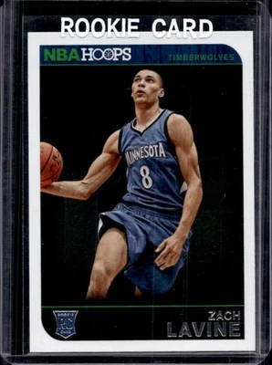 2014-15 Panini Hoops Zach LaVine RC Rookie #272 Timberwolves - Image 1 of 2