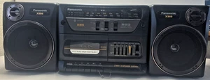 Panasonic XBS RX-CS720 Lettore di cassette stereo AM/FM portatile Boombox ~ LEGGERE PARTI - Foto 1 di 13