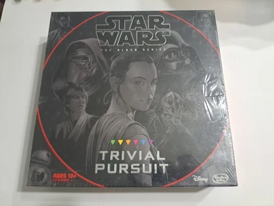 TRIVIAL PURSUIT: STAR WARS - THE BLACK SERIES (Hasbro) NEW (Tears In Plastic) - Image 1 of 4