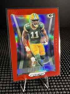 2024 Panini Prizm Deca Jayden Reed Red Prizm /199 Packers - Picture 1 of 2