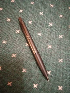 Vintage Parker Frontier Mechanical Pencil USA Great Usable Condition Black Htf - Picture 1 of 15