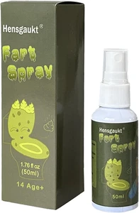 Spray pedo extrafuerte divertido olor fermentado broma chicos chicas 50ml mordaza - Imagen 1 de 12