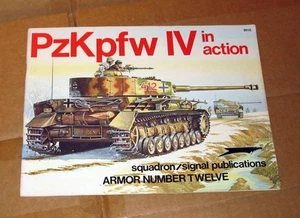 Squadron/Signal PzKpfw IV in Action WWII German Armor No. 12 1975 Soft Cover - Bild 1 von 5
