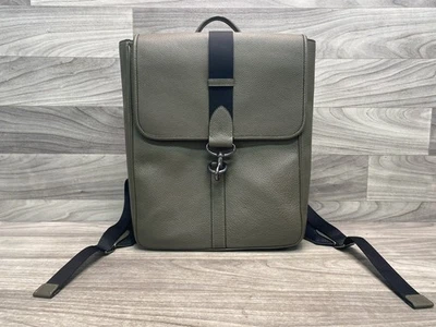 Coach Blaine Leather Backpack – Olive Green (A1D024896) - Image 1 of 4